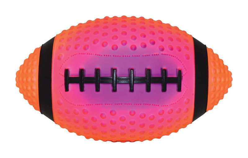 FOOTBALL RUBBER NEON8.5"