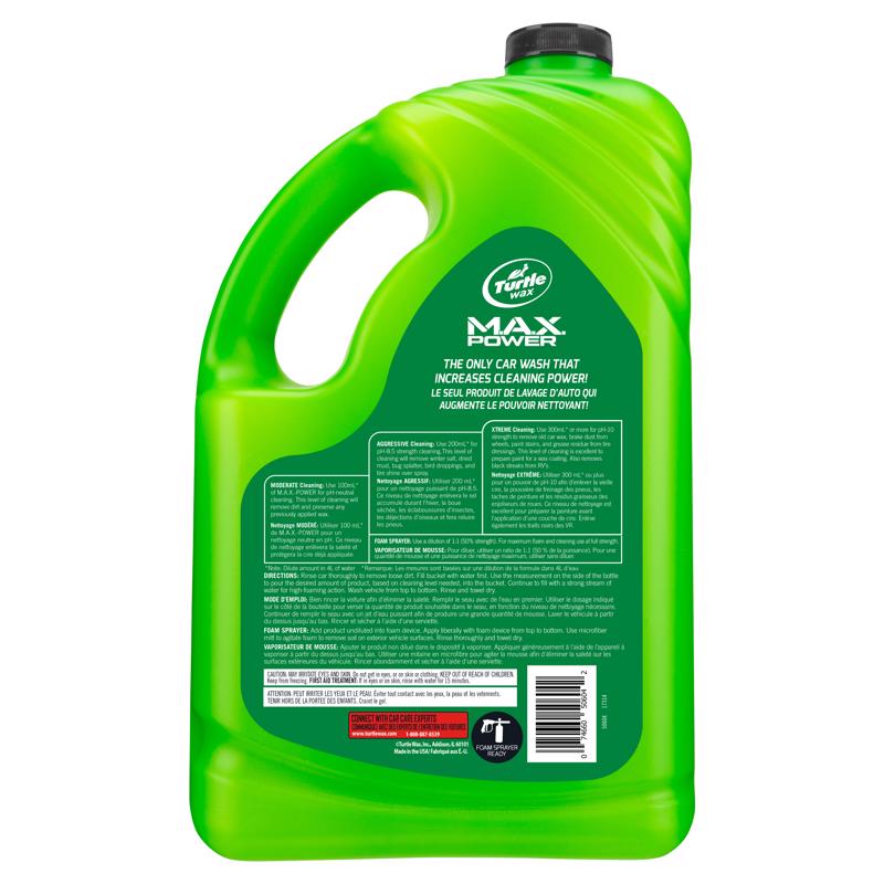 Turtle Wax M.A.X.-Power Car Wash 100 oz