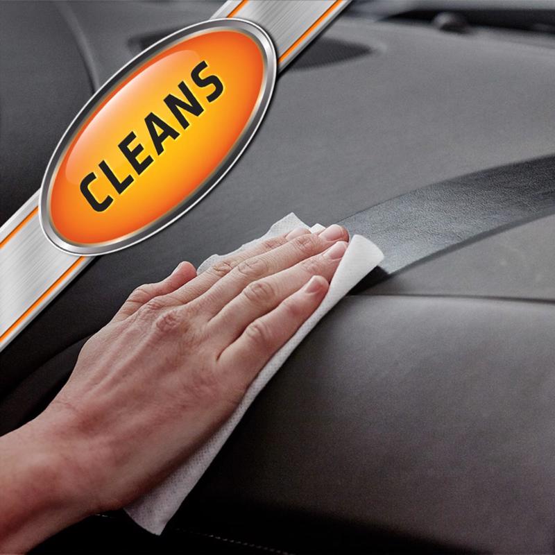 Armor All Multi-Surface Air Freshening Cleaner Wipes Orange Scent 25 ct