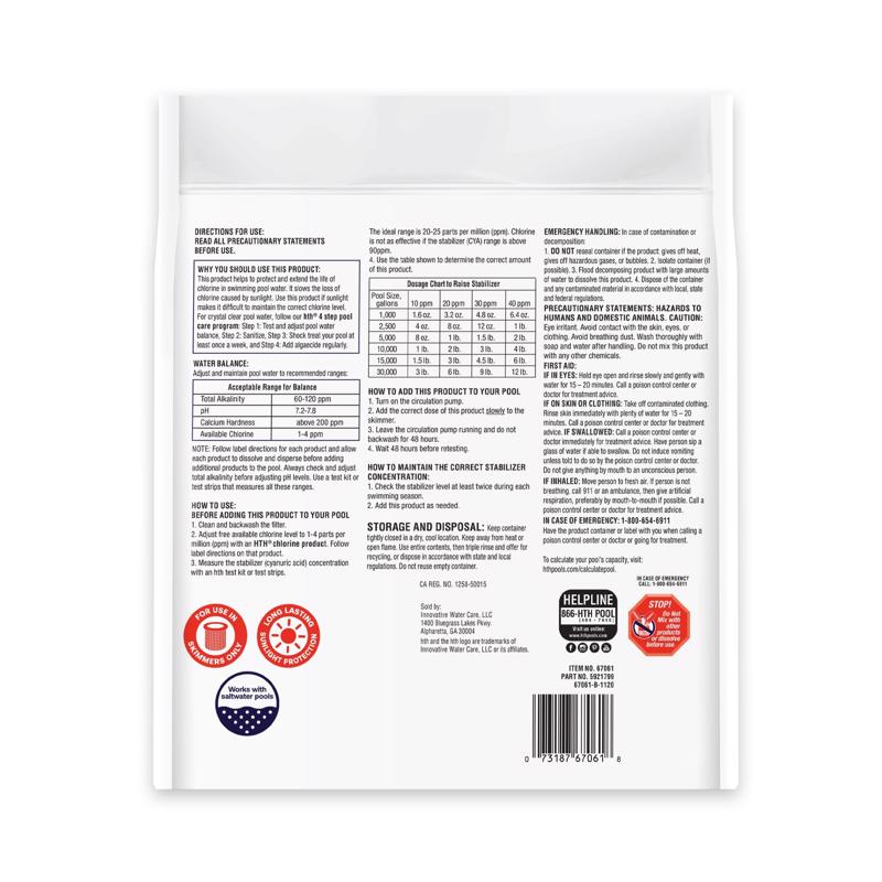 HTH Granule Chlorine Stabilizer 4 lb