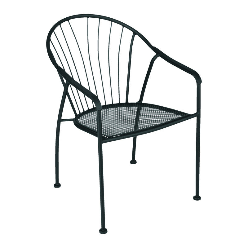 STACK CHAIR WINSTON BLK
