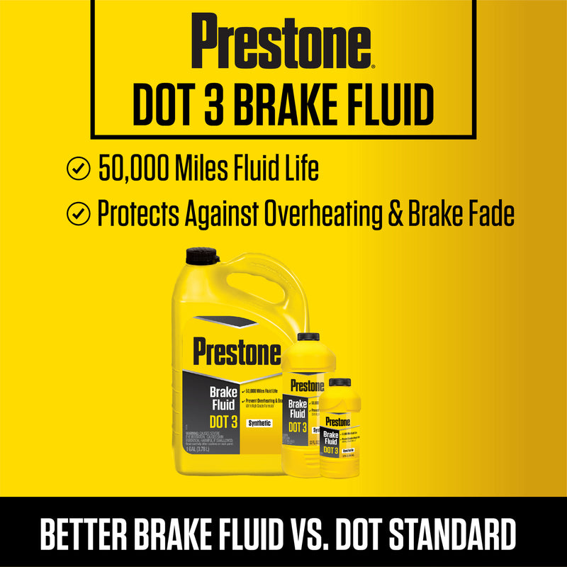 Prestone DOT 3 Brake Fluid 32 oz