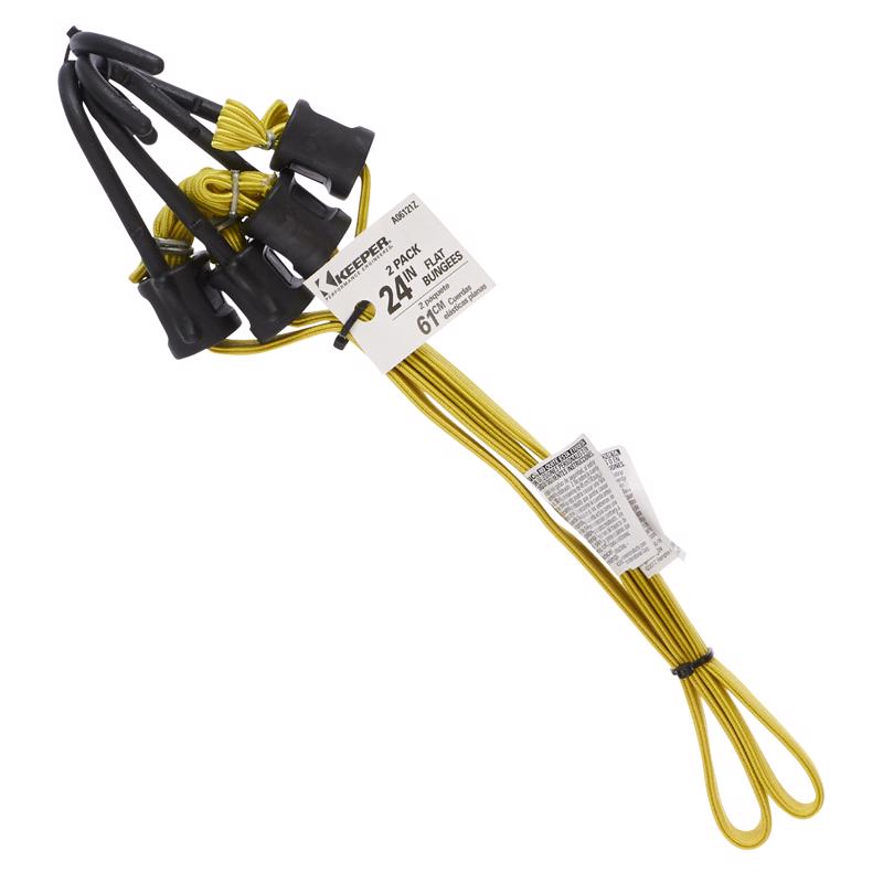 BUNGEE CORD FLAT 24" YLW