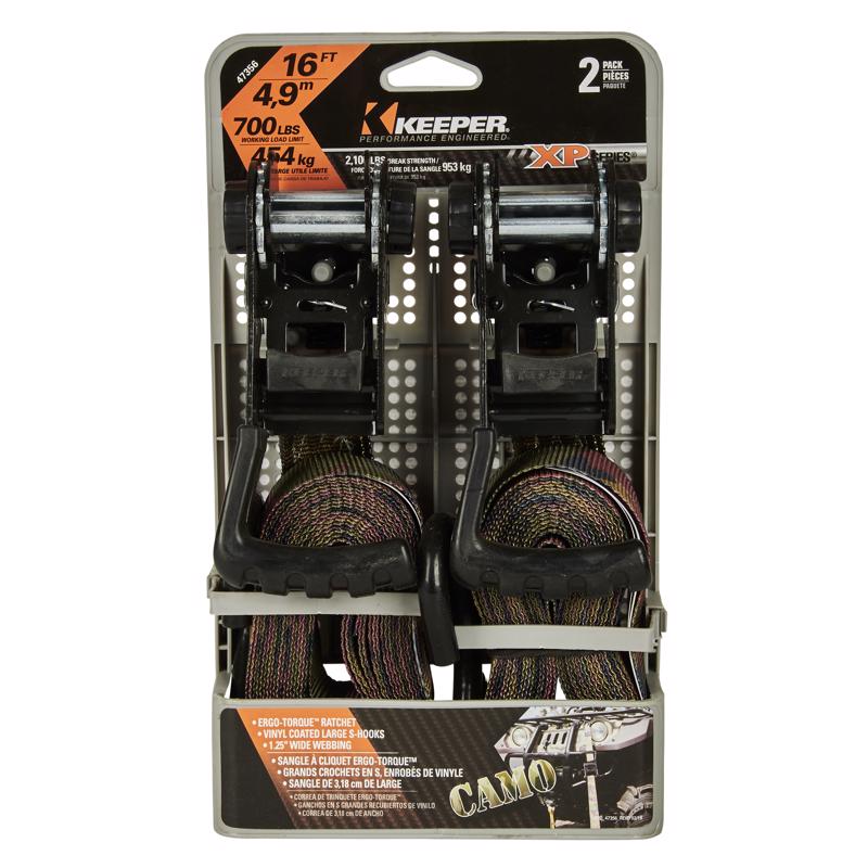 TIE-DOWN 16' CAMO 700#