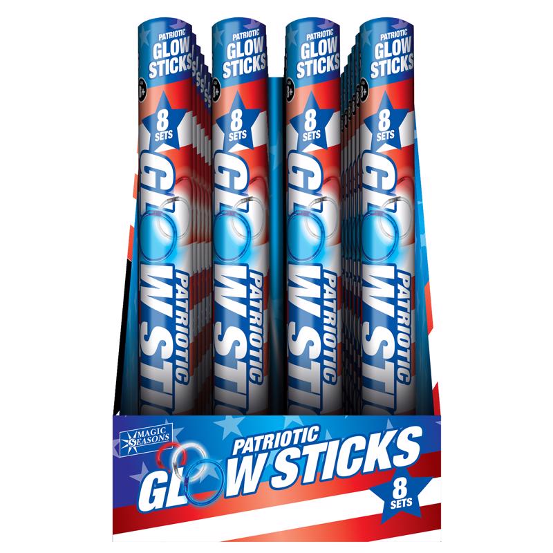 Magic Seasons Patriotic Glow Sticks