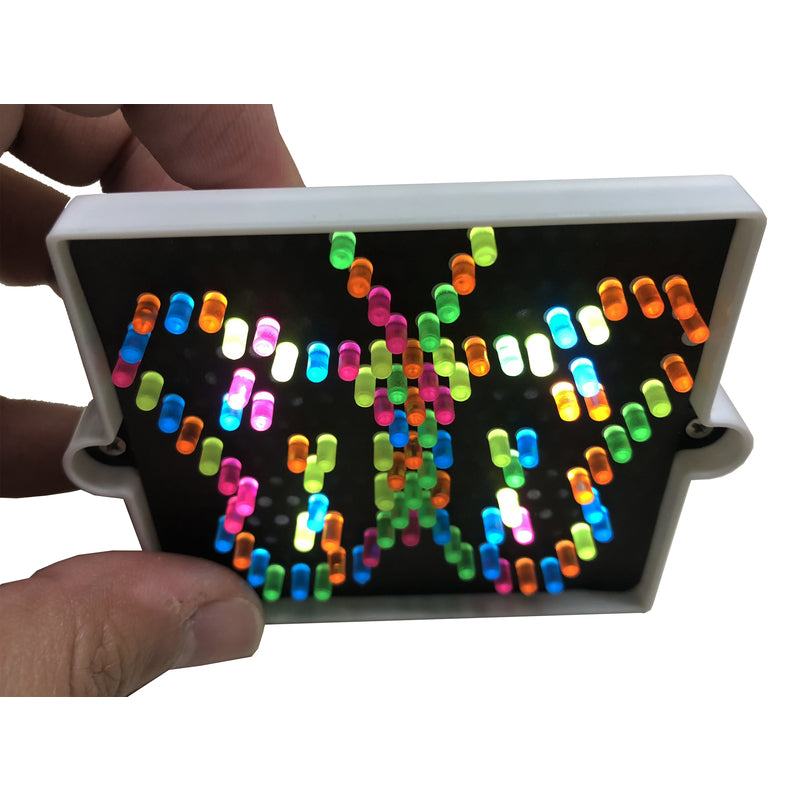 Super Impulse Worlds Smallest Lite Brite Plastic Multicolored 166 pc