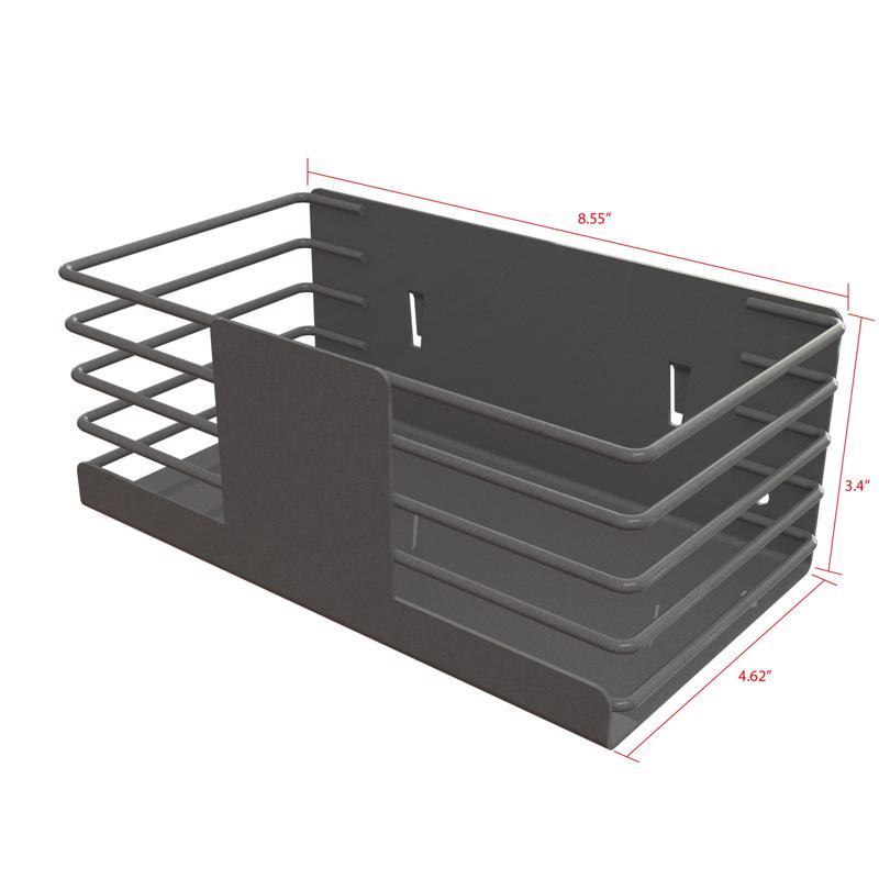 3.25 in. H X 8.5 W Powder Coated Black Display