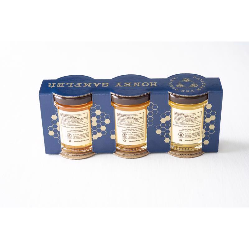 Savannah Bee Company Assorted Honey 3 oz Jar