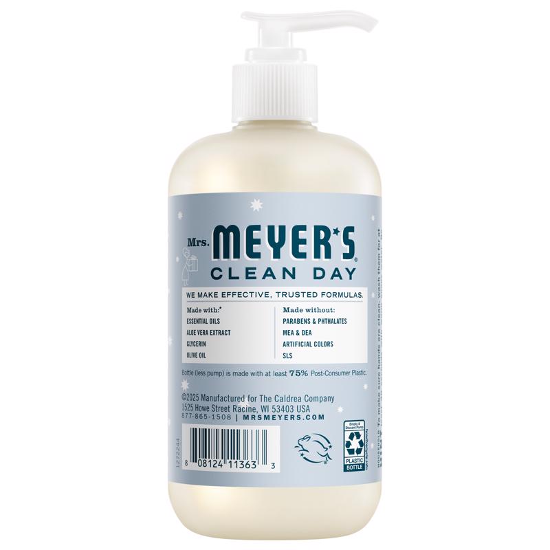 Mrs. Meyer's Clean Day Organic Snowdrop Scent Liquid Hand Soap 12.5 oz