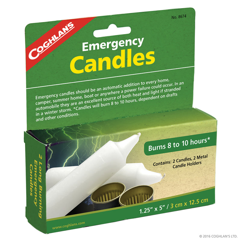 CANDLES WHT 5" 4PK