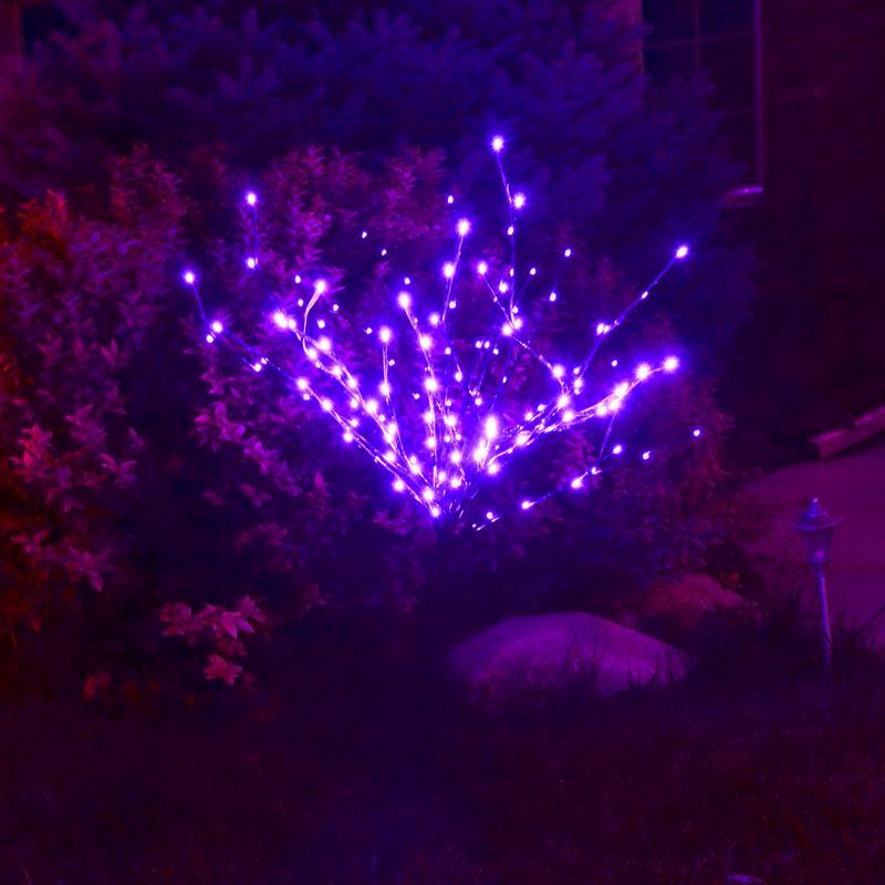 Celebrations Halloween Purple 32 in. LED Prelit Burst Halloween Decor