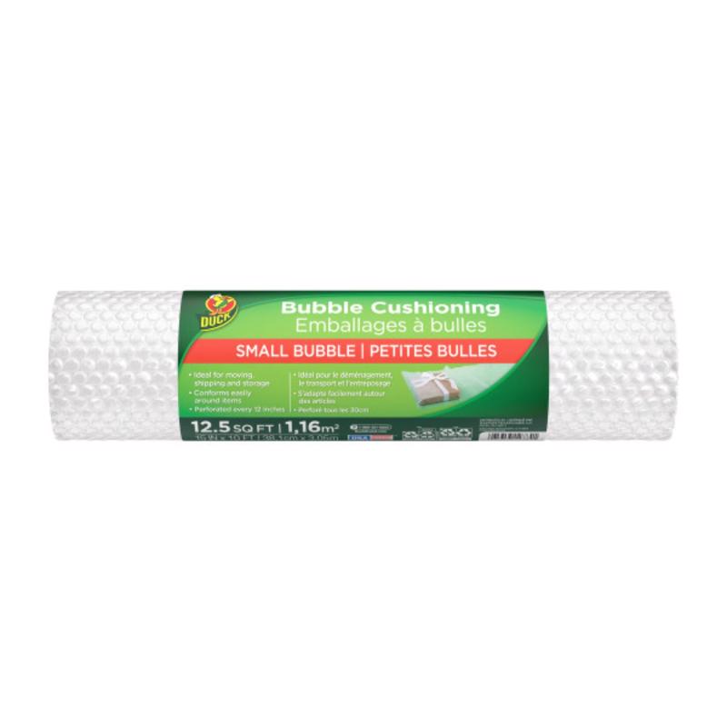 BUBBLE WRAP CLEAR 15"X10'
