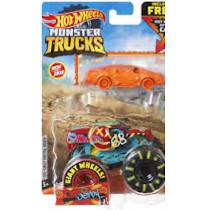Hot Wheels Monster Trucks Die Cast Assorted
