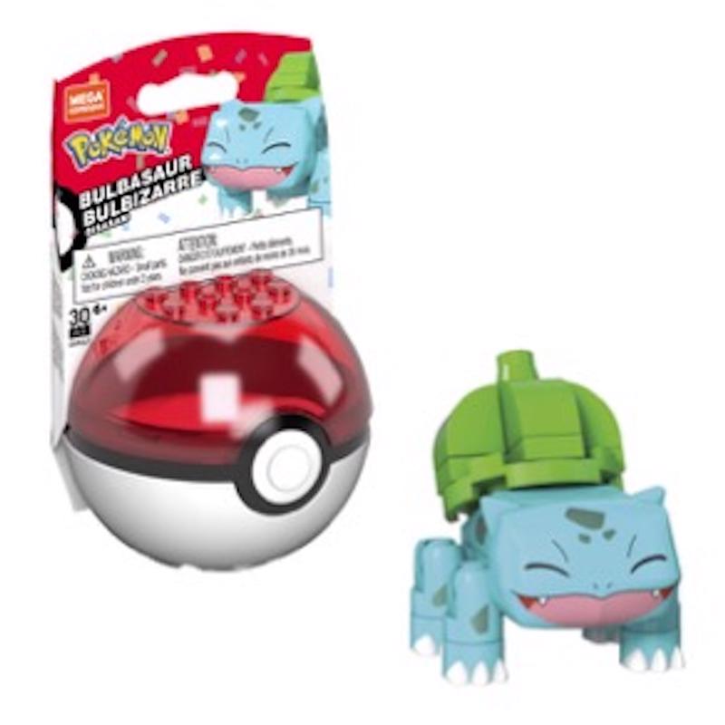 Mega Construx Pokemon Poke Ball Plastic Assorted 16 pc