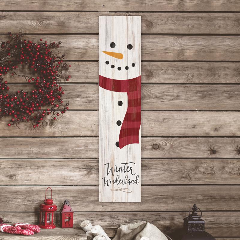 P Graham Dunn 47 in. Christmas Porch Leaner Assortment Halloween Decor
