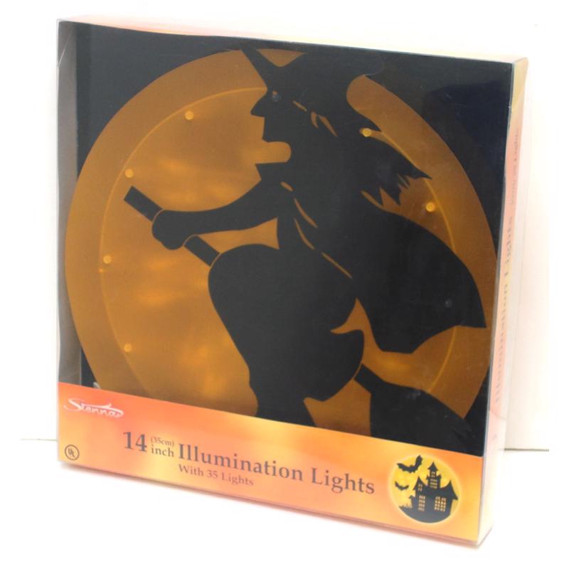 Sienna Prelit Lighted Window Halloween Decor