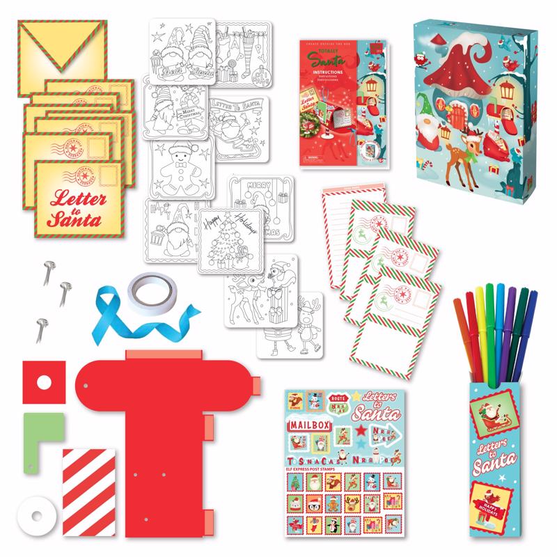 Totally Santa Letters to Santa Mini Mailbox Set