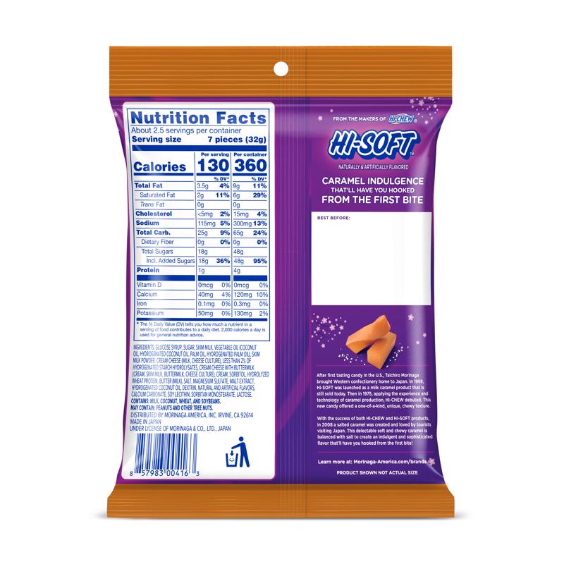 Morinaga Hi-Soft Salted Caramel Chews 3 oz