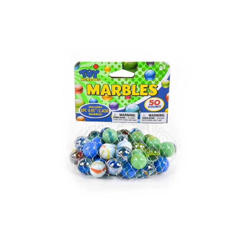 Sunny Days Toymendous Marbles Assorted 50 pc