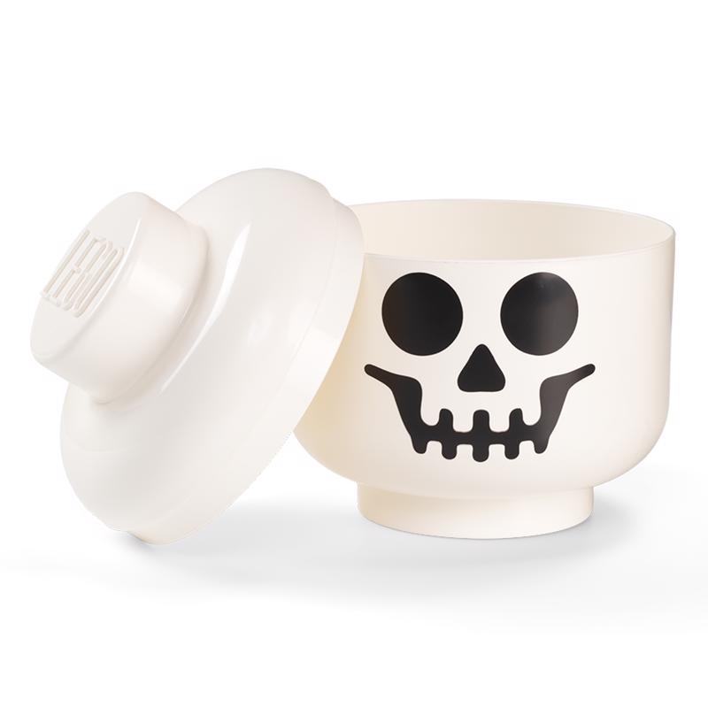 LEGO Skeleton Storage Head ABS/Polypropylene White 1 pc