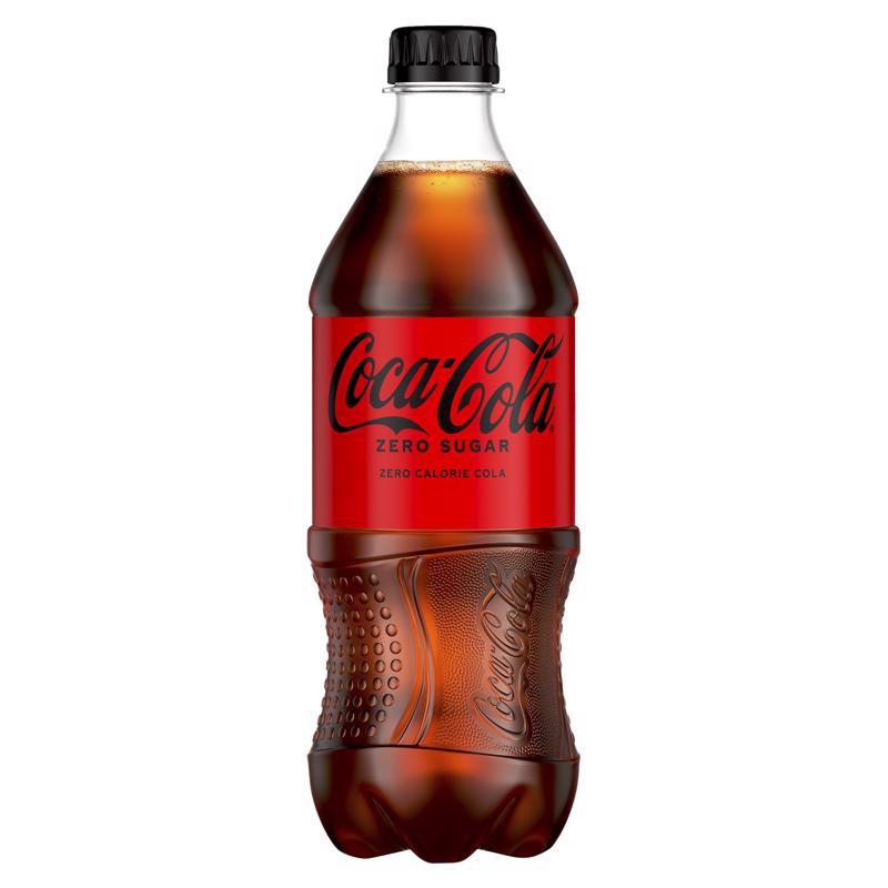 SODA ZERO COLA 20OZ