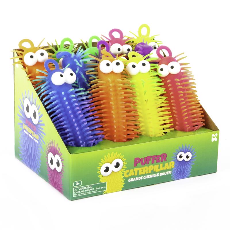Keycraft Large Puffer Caterpillar Assorted