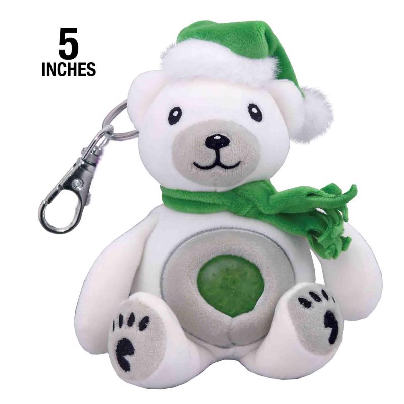 Shawshank LEDz Teddyroos Christmas Teddy Keychain 1 pk