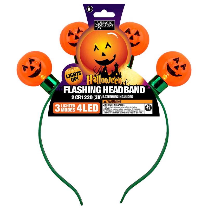 Shawshank LEDz Halloween Flashing Headband 1 pk