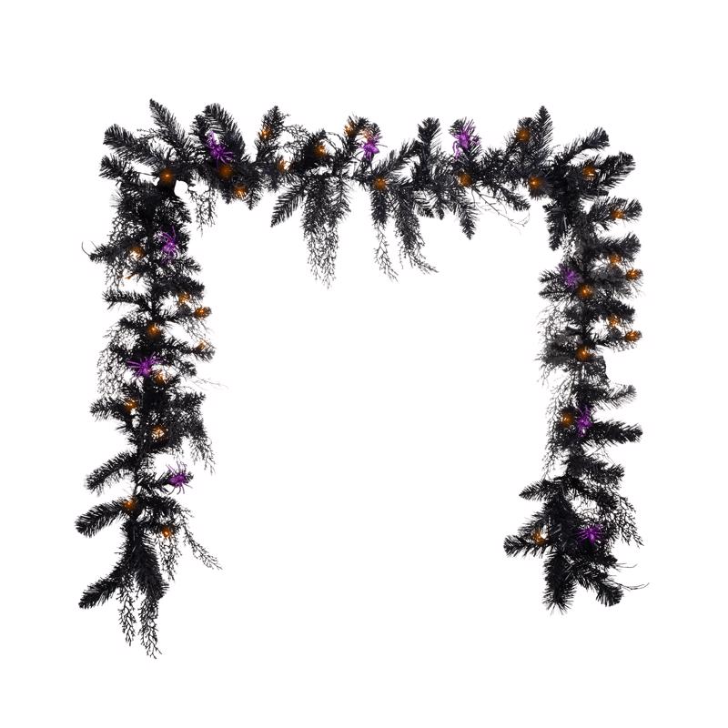 GARLAND SPDR B/O BLK 10'