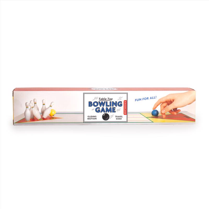 KIKKERLAND Tabletop Bowling Plastic 12 pc