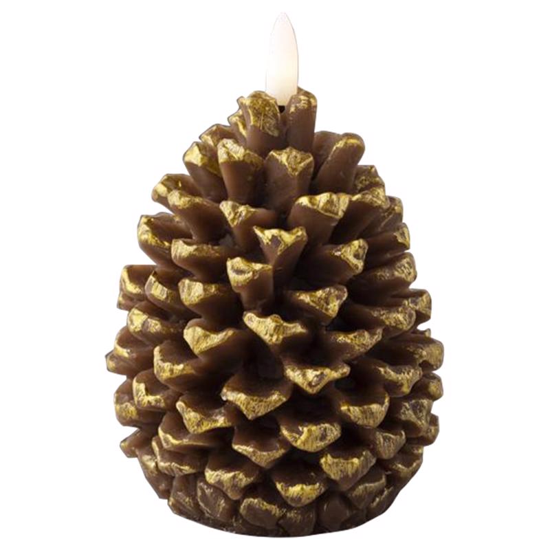 LED PINECONE CNDLE