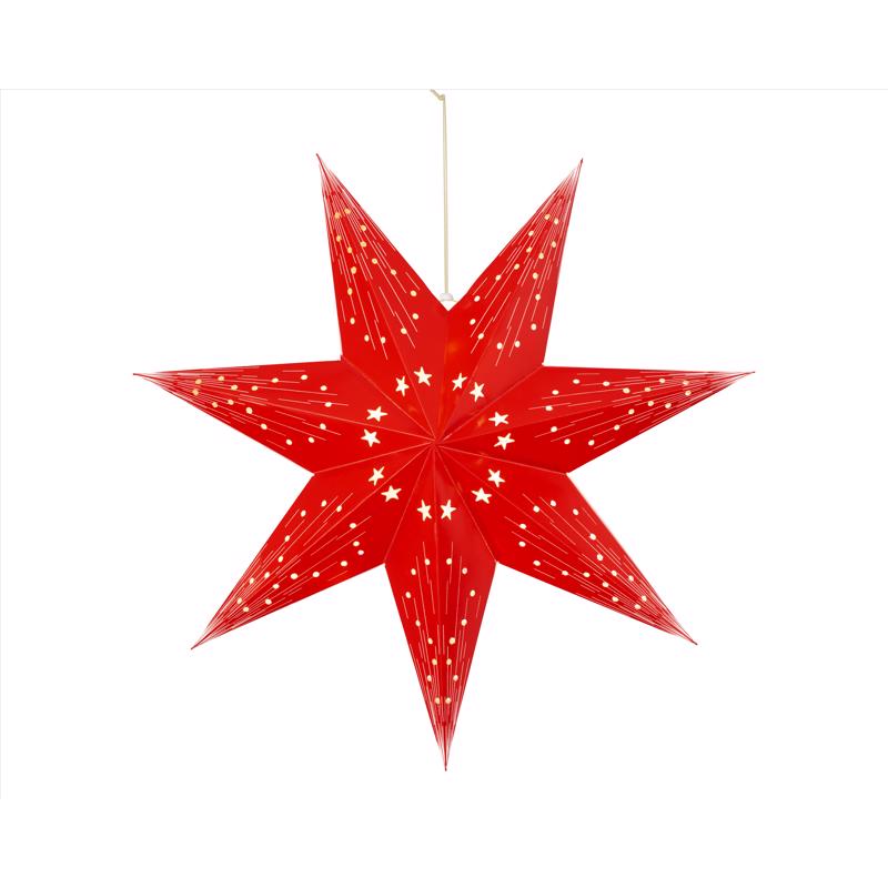 LED STAR LGHT RED