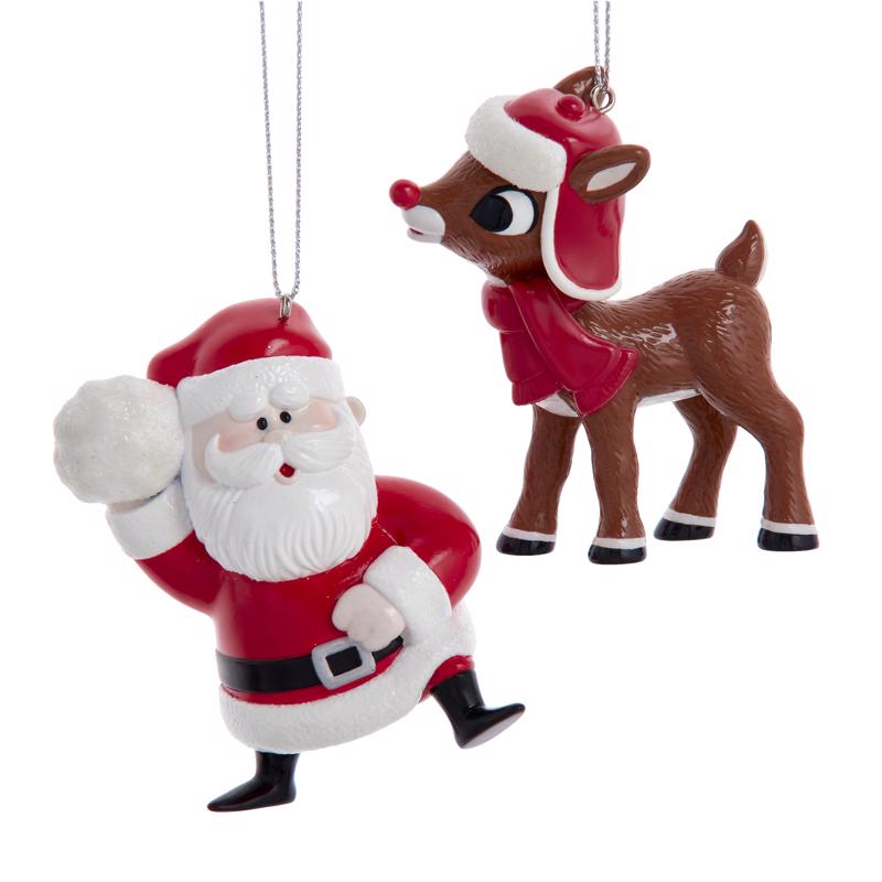 RDHLPH SANTA ORNMT ASST