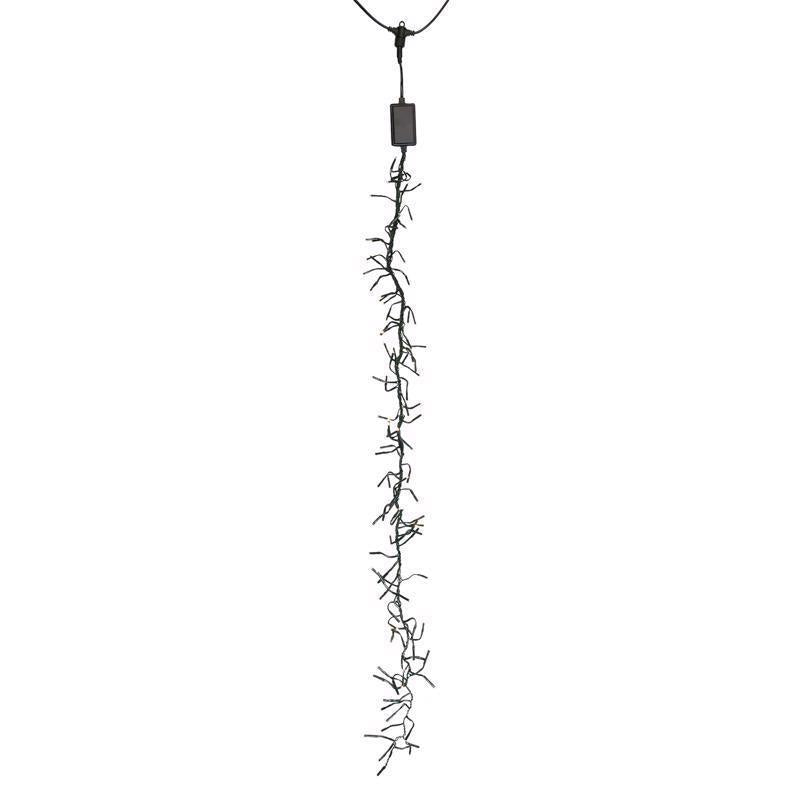 Celebrations LED Clear Cluster Rain Lights 47 in. Hanging Decor