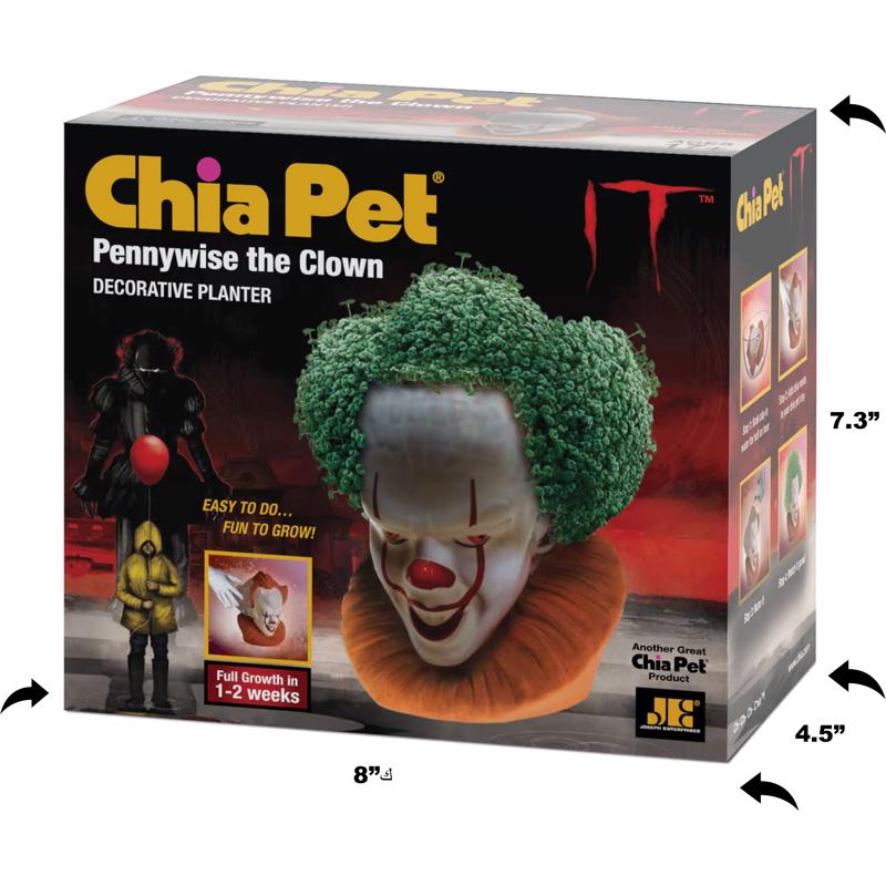 Chia Pet Pennywise the Clown Licensed Planter Clay 1 pk