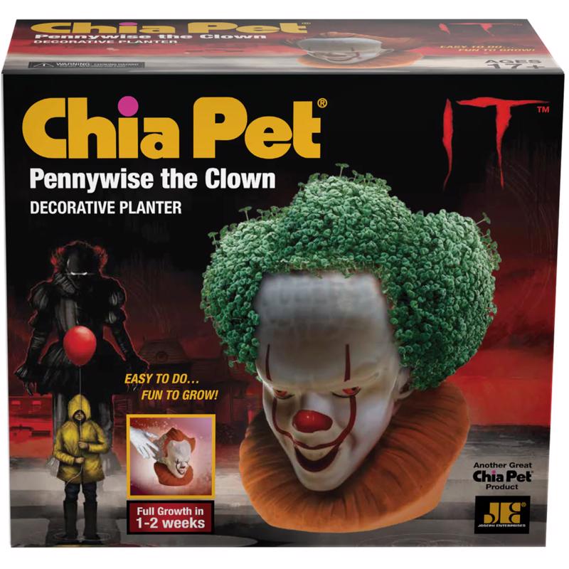 Chia Pet Pennywise the Clown Licensed Planter Clay 1 pk
