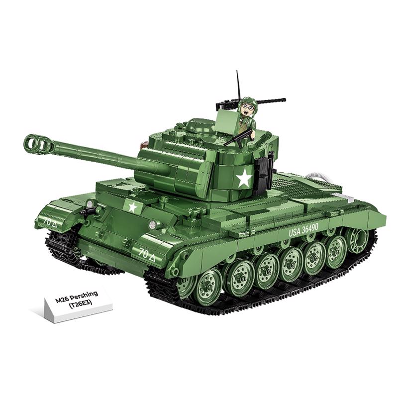 Cobi M26 Pershing Block Set Plastic Green 904 pc