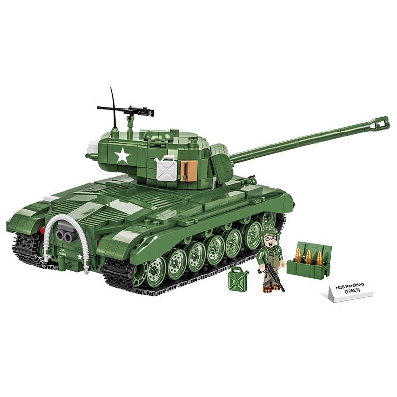 Cobi M26 Pershing Block Set Plastic Green 904 pc