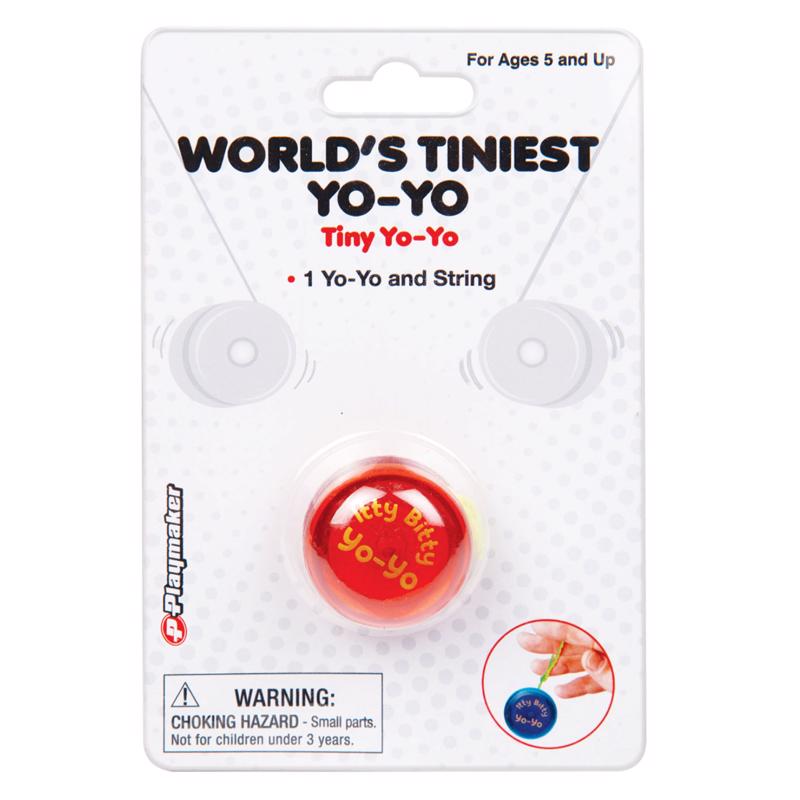 World's Tiniest Tiny Yo-Yo Toy Assorted