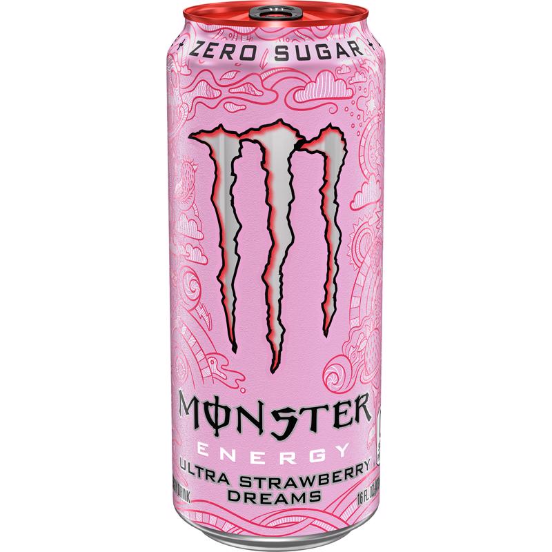 ENRGY DRNK STRWBRRY 16OZ