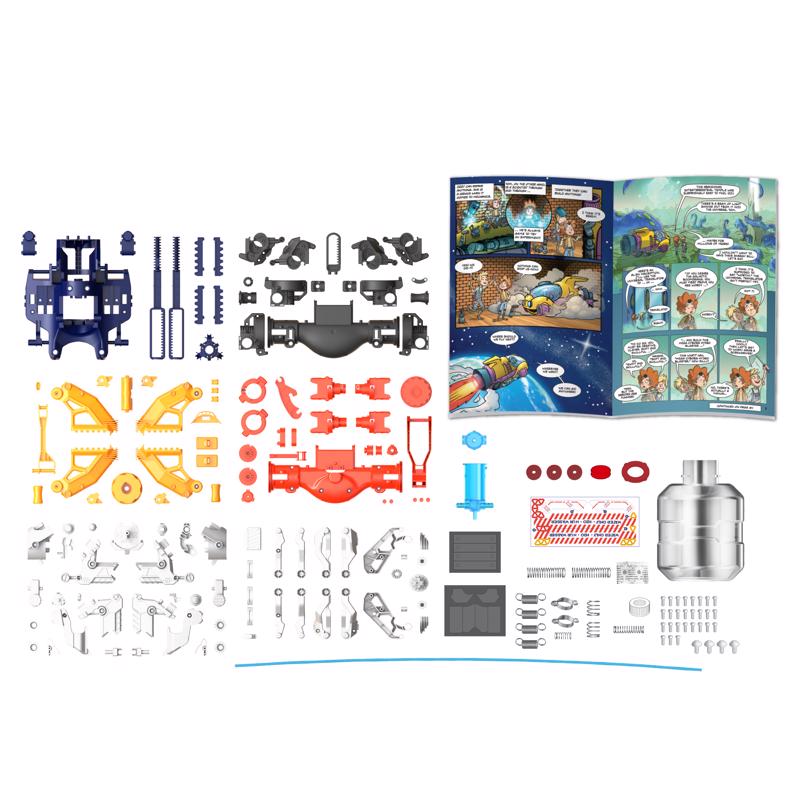 Thames & Kosmos Mega Cyborg Hydro Blaster Stem Experiment Kit Plastic Multicolored 180 pc
