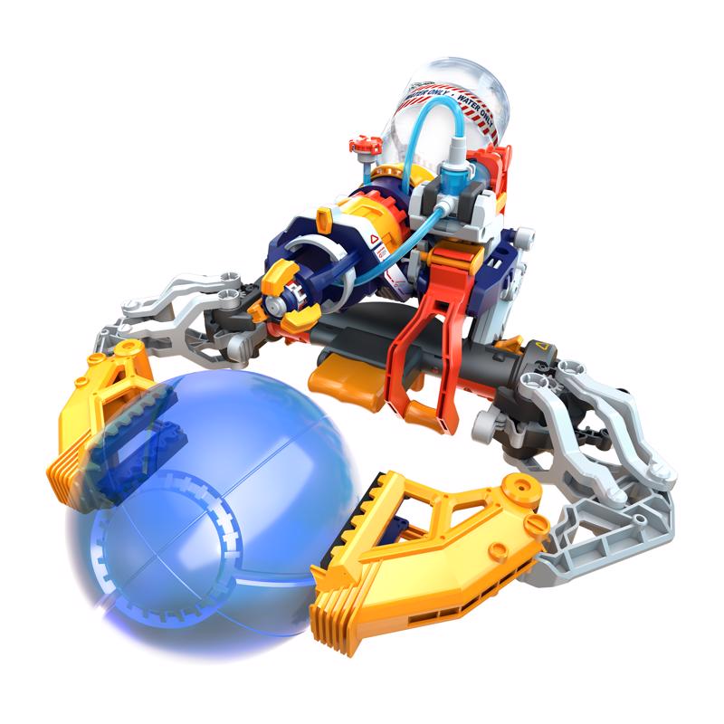 Thames & Kosmos Mega Cyborg Hydro Blaster Stem Experiment Kit Plastic Multicolored 180 pc