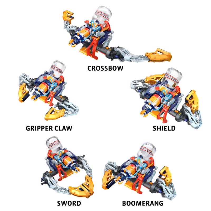 Thames & Kosmos Mega Cyborg Hydro Blaster Stem Experiment Kit Plastic Multicolored 180 pc