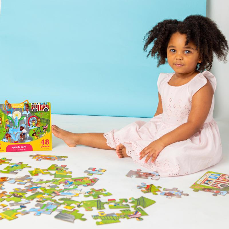 Upbounders Splash Park Floor Puzzle for Kids 48 pc