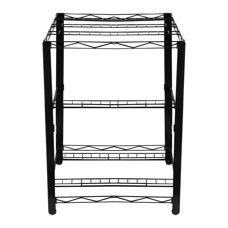 NS DSPLY RACK STL BLK20"