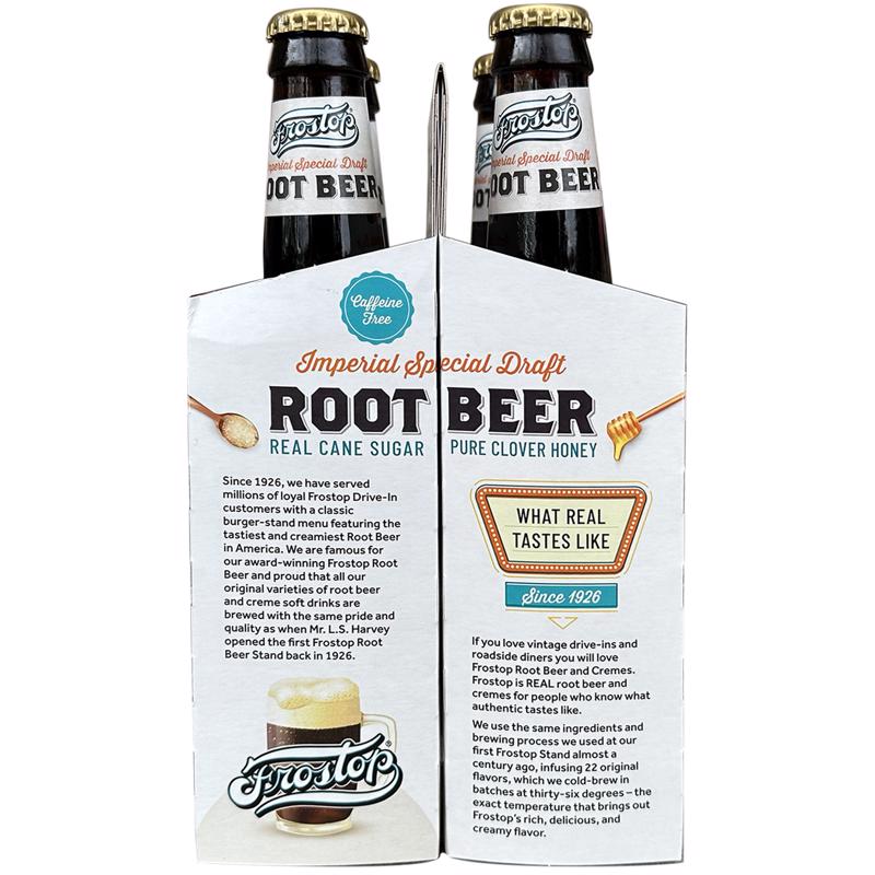 Frostop Root Beer Cane Sugar Soda 12 oz 1 pk