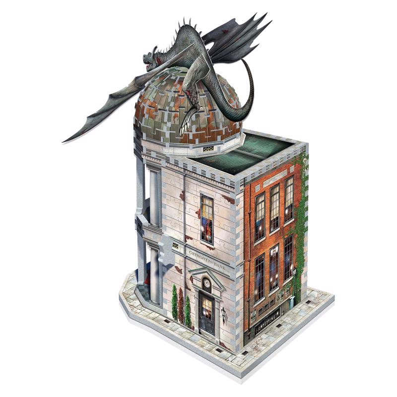 Wrebbit3D Harry Potter Gringotts Bank 3D Jigsaw Puzzle Multicolored 300 pc