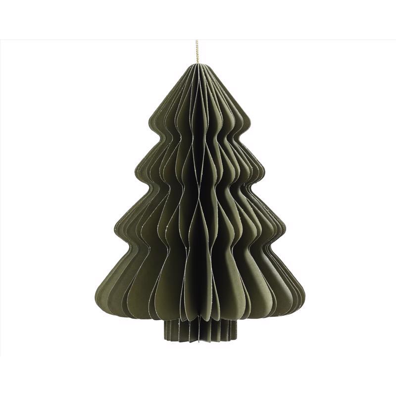 HNGR TREE PAPER GRN 16"