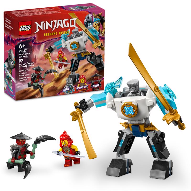LEGO Ninjago Zane's Battle Suit Mech Building Toy Multi