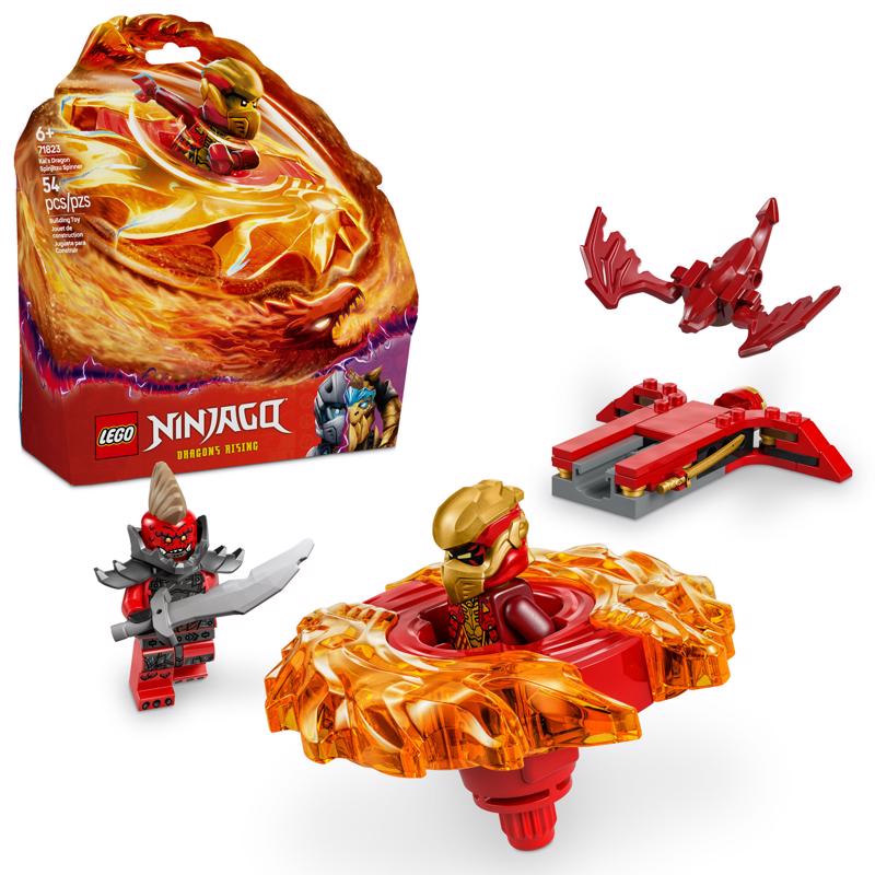 LEGO Ninjago Kai's Dragon Spinjitzu Spinner Building Toy